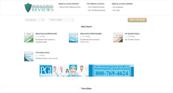 Desktop Screenshot of medschoolreview.com